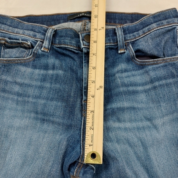 J BRAND WOMEN'S JASPER BLUE MID RISE SKINNY DENIM JEANS SIZE 29 *SEE NOTES * - Picture 5 of 10